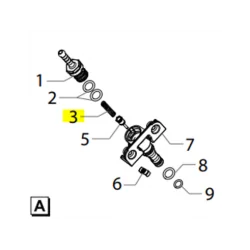 PHILIPS/ SAECO espresso surveklapi vedru, 996530048874