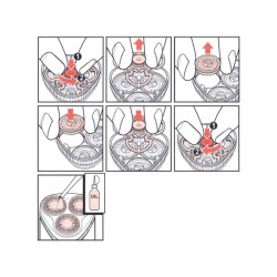 Pardli tera Philips HQ3, HQ4, HQ5, HQ55, HQ6