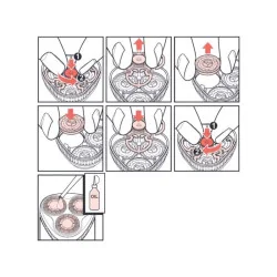 Pardli tera Philips HQ3, HQ4, HQ5, HQ55, HQ6, HQ56, asendustoode