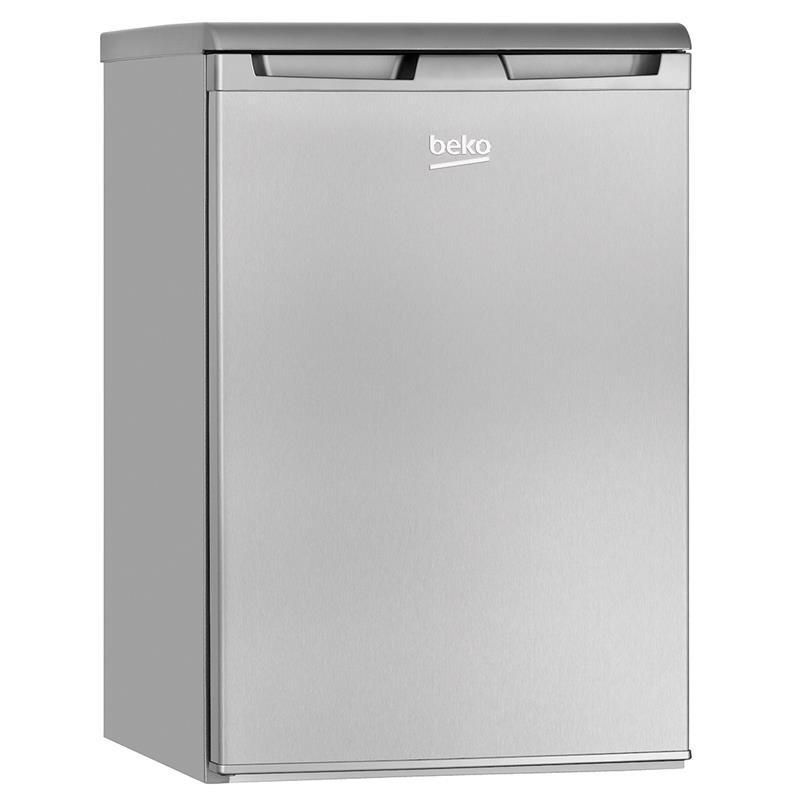 Холодильник Beko, 114 л, высота 84 см, серебристый, TSE1234FSN