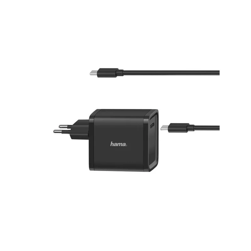 Сетевой адаптер для ноутбука Hama USB-C (45 Вт), 00200005