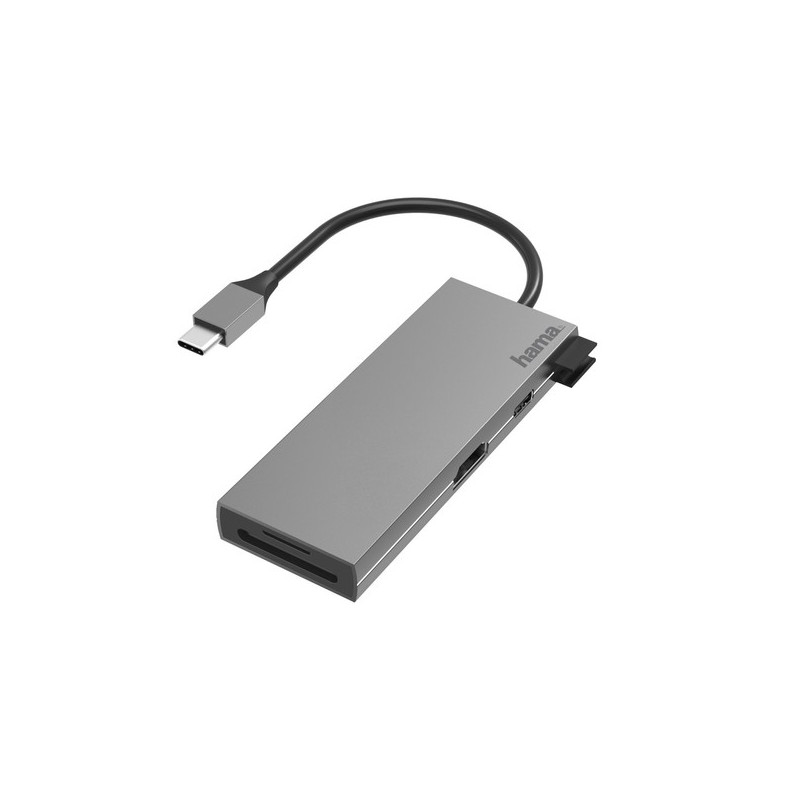 USB-адаптер Hama USB-C multiport adapter (6 портов)
