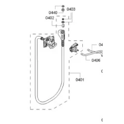 BOSCH pesumasina Aquastop vee sisselaskevoolik 11002474