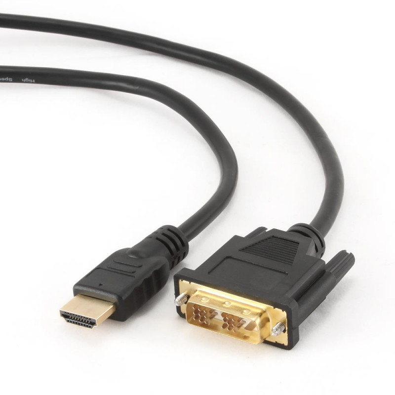 GEMBIRD, HDMI M - DVI-D M 5M