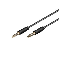 Кабель 3,5 мм - 3,5 мм, 3 м, черный, 00205115