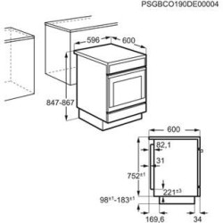 Индукционная плита Electrolux (60 cm), LKI64020AX