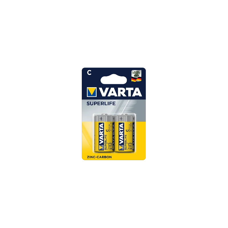 Varta SuperLife C patarei 2-pakk Varta SuperLife C patarei 2-pakk