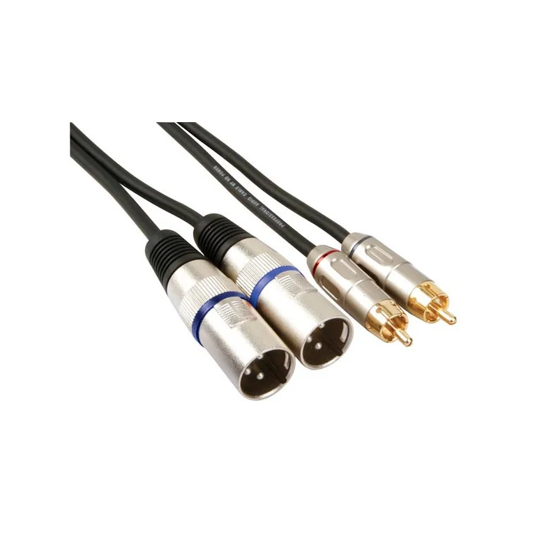 Kaabel 2 x RCA - 2 x XLR, 1M