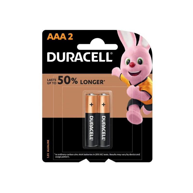 Duracell AAA/LR03 Basic MN2400 батарейка 2шт