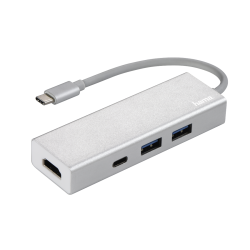 USB-C-хаб Hama 2x USB 3.1, USB-C и HDMI