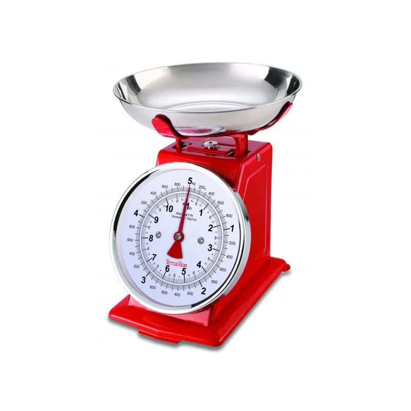 Köögikaal Tradition 500 Dual Red retro Terraillon