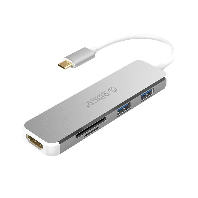 Orico Type-C to HDMI + USB3.0 + TF + SD док-станция (XD-315)