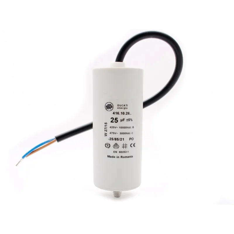 пусковой конденсатор для двигателей 25mF 425V 416.10.26