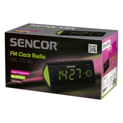 Часы-радио Sencor, SRC170GN