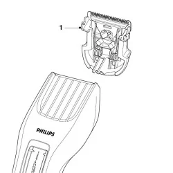 Блок режущий к машинке для стрижки волос Philips 422203630741