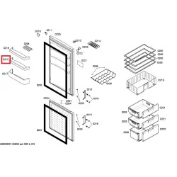 BOSCH külmiku ukseriiul 00665151