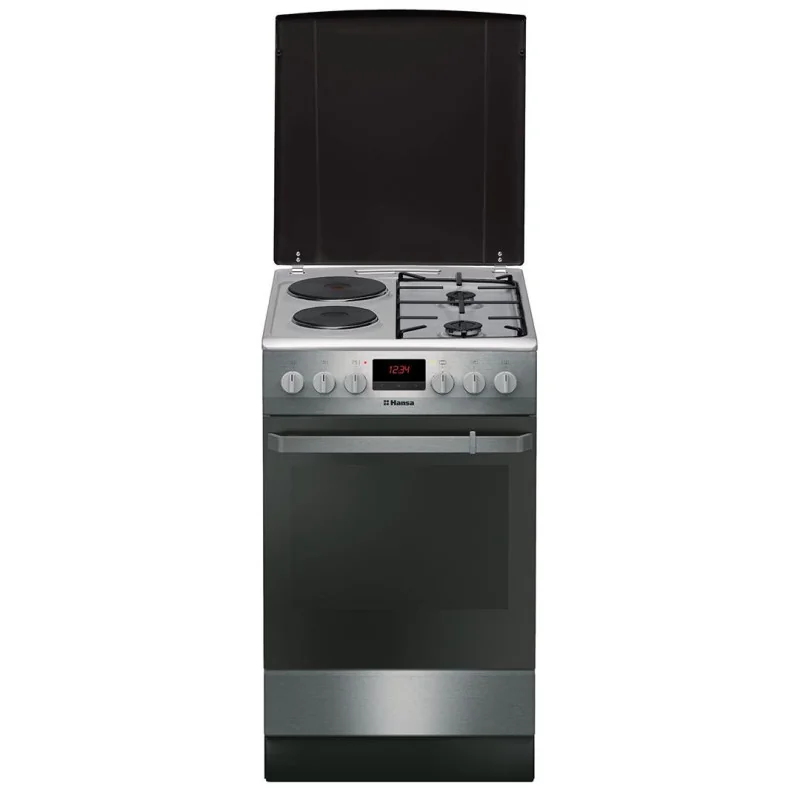 Комбинированная плита с электрической духовкой, Hansa (50 см), FCMX58290