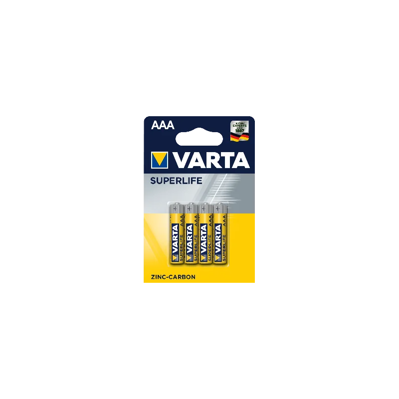 Varta SuperLife AAA patarei 4-pakk