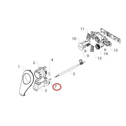 O-rõngas Philips kohvinasina surveotsikule ja aurutorule, 996530013564, surveotsiku tihend O-rõngas Philips kohvinasina surveotsikule ja aurutorule, 996530013564, surveotsiku tihend