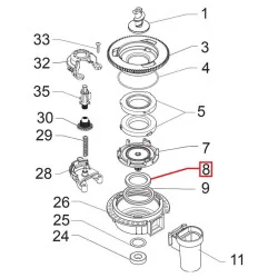 Philips/ Saeco espresso veski laager 996530011183