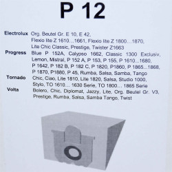 Tolmukott Electrolux P12