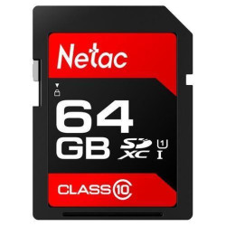 SDXC mälukaart NETAC (64 GB)