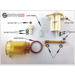 Delonghi kohvimasina survetoru tihend, 5313217701, 7.88x3.85x2.0 Delonghi kohvimasina survetoru tihend, 5313217701, 7.88x3.85x2.0