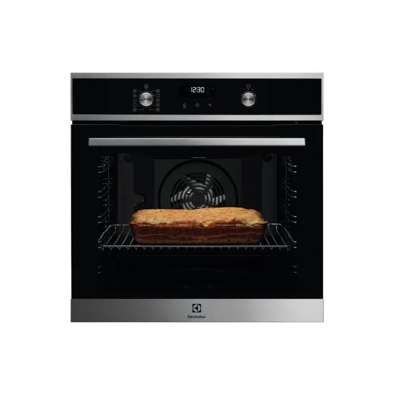 Integreeritav ahi Electrolux, pürolüütiline puhastus, 45 eelseadistatud programmi, 72 L, roostevaba teras, EOF6P76X2