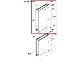 BEKO külmiku uks 4642820100