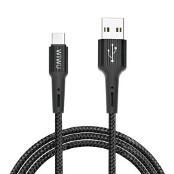 Кабель USB-A, USB-C, 1,2M,...