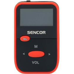 MP3 mängija SENCOR, FM raadioga, punane, SFP4408RD