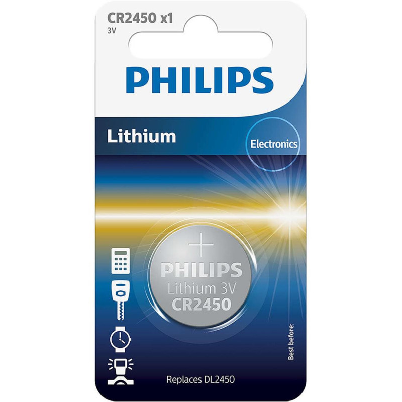 Patarei Philips CR2450 3 V Lithium