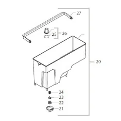 Контейнер для воды кофемашины Philips, 421945003751 Контейнер для воды кофемашины Philips, 421945003751