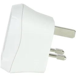 Reisiadapter Euroopa/ UK, Skross Type D (UK)/ Type C (Euroopa)