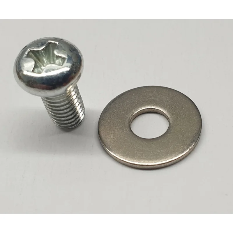 Шнек для мясорубки STOLLAR с шайбой BMG800, нержавеющая сталь