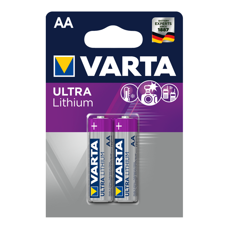 Varta Lithium AA/FR6 patarei