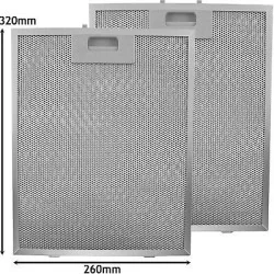 Фильтр жировой вытяжки 26 x 32cm, GRI0009222