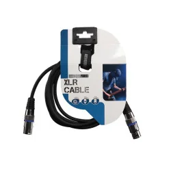 Professionaalne XLR kaabel XLR pistik - XLR pistik (3m), PAC121