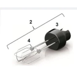 Насадка-миксер в сборе для блендера PHILIPS 420303608161