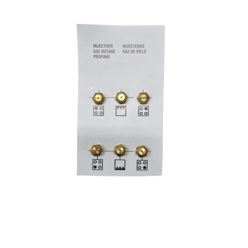 BEKO gaasipliidi düüsid balloonigaasile, 8831100025 50x50 pliitidele