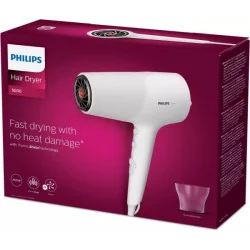 Föön Philips 5000 Series, 2100 W, ioonhooldus, valge, BHD500/00