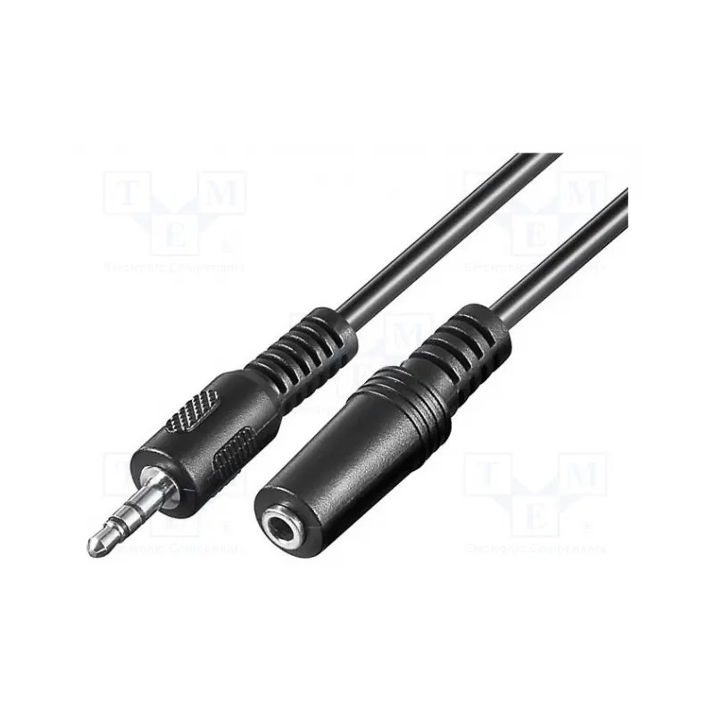 Kaabel 3,5mm pistik/ 3,5mm pesa 1,0m H423948