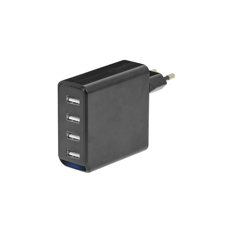 Адаптер питания TREVI, 4xUSB-A,TA480
