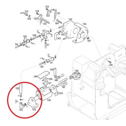 Переходник угловой помпы для кофемашины Delonghi, 5313210371