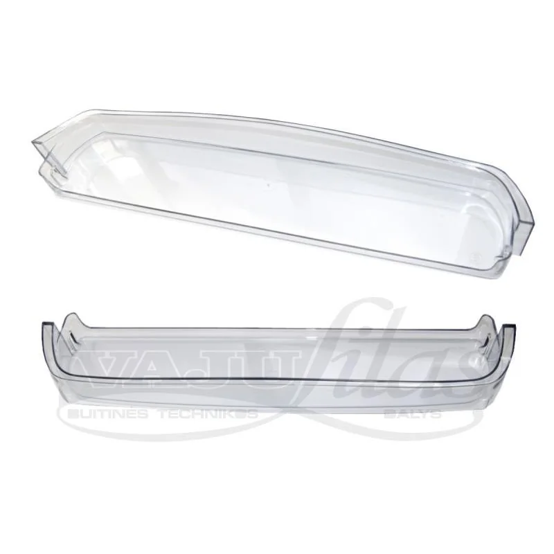 Snaige külmiku ukseriiul D357248DSN22 valge läbipaistev klaas