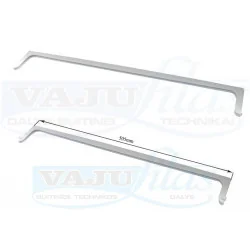 Snaige külmiku pudeliriiul D357229-S, läbipaistev klaas