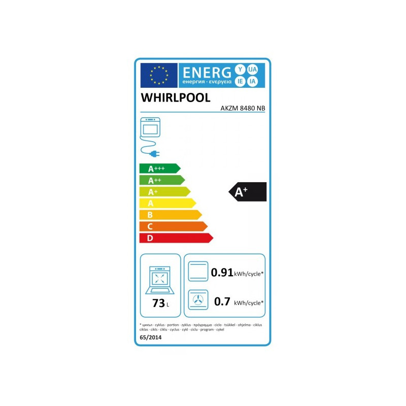 Духовой шкаф whirlpool akzm 8480 nb