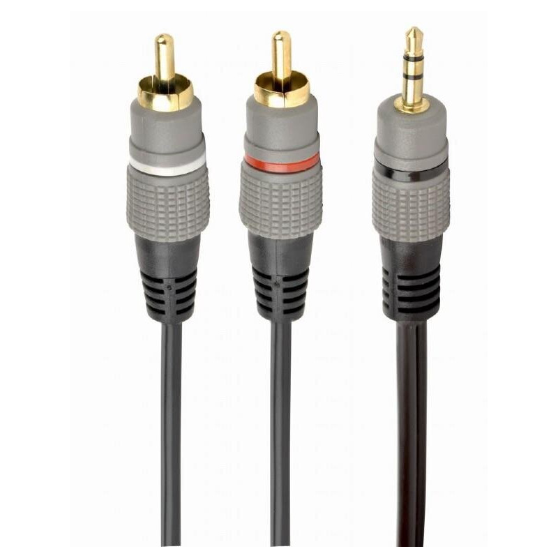 аудио кабель 3.5 mm - 2 x RCA AUDIO (1.5m)