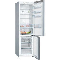 Холодильник Bosch, высота 203 см, 368 л, нерж. сталь, KGN39VLEB