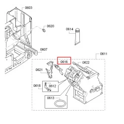 BOSCH/ Siemens kohvimasina kohvipressi tühjendusklapp, 00622087